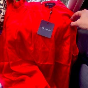 Brand new St. John’s blouse